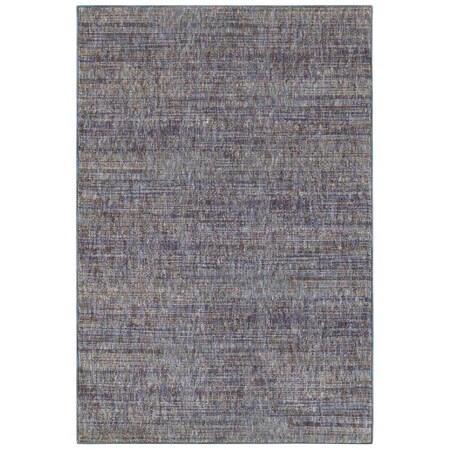 Oriental Weavers Atlas 8033F 5x8 Rectangle - Purple/ Grey-Nylon/PolyP A8033F160230ST